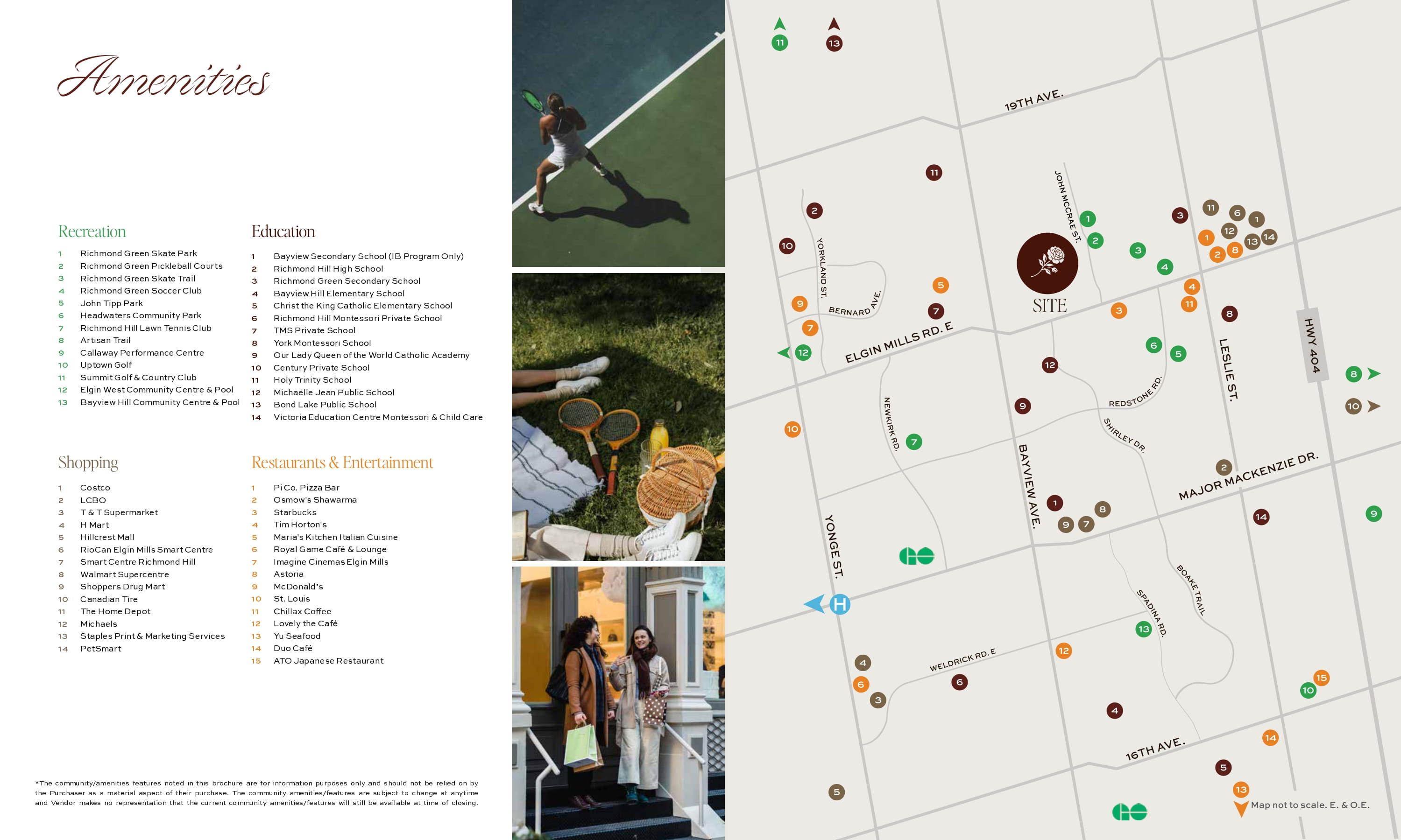 Amenities Map